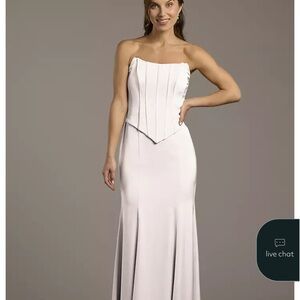 Galina White Corset Dress